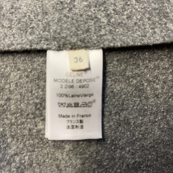 Celine Chunky Wool Skirt - Picture 7 of 9